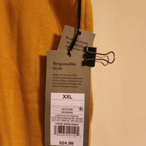 Men's Goodfellow & Co Gold Jogging Pants - Picture 3 of 5